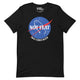 Earth Is Not Flat We Checked T-Shirt Geek Nerd Advertise to Meta FLOW DESC WRITING Funny Prints