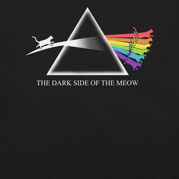 Dark Side of the Meow T-Shirt Geek Nerd Advertise to Meta Animal Patterns FLOW DESC WRITING