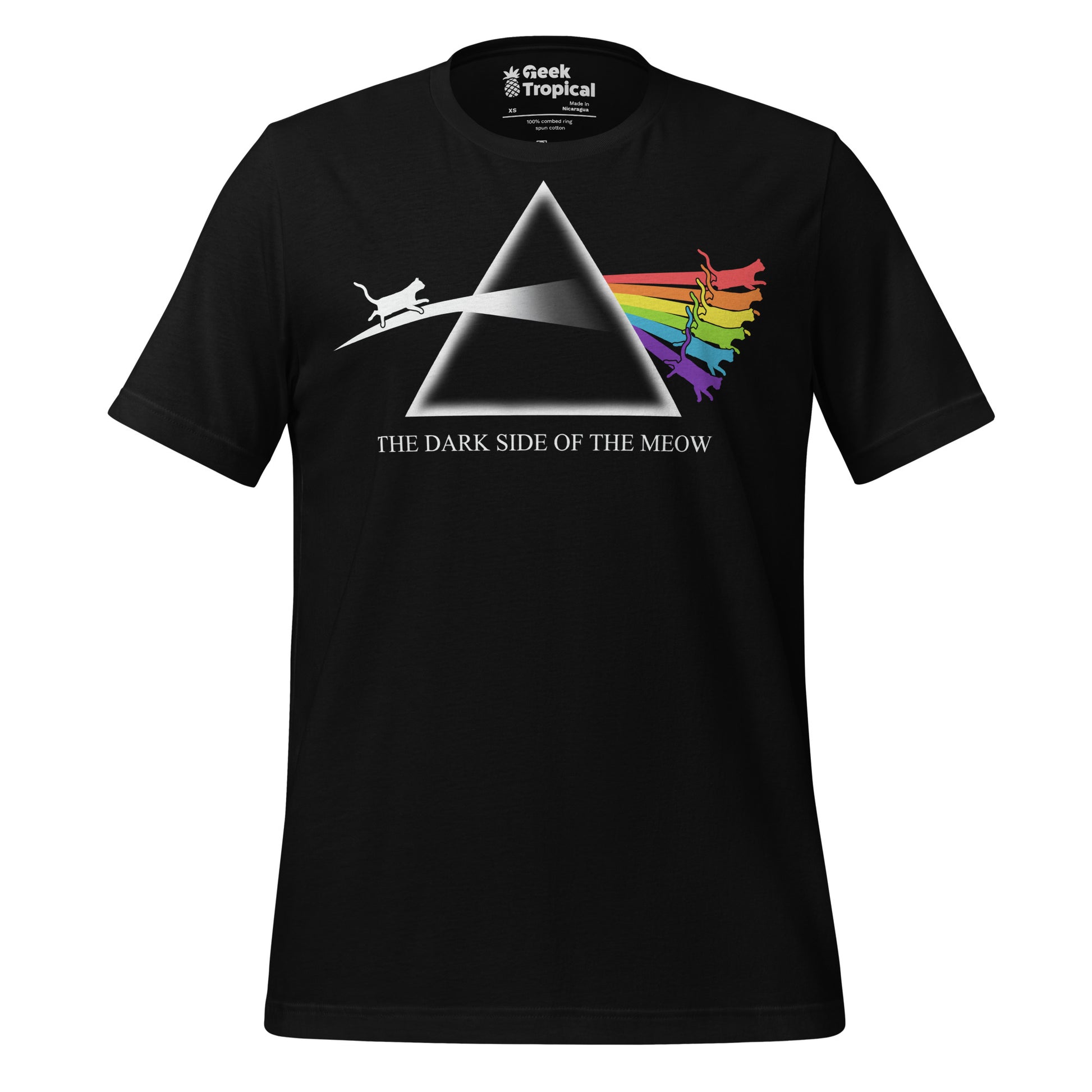 Dark Side of the Meow T-Shirt 4
