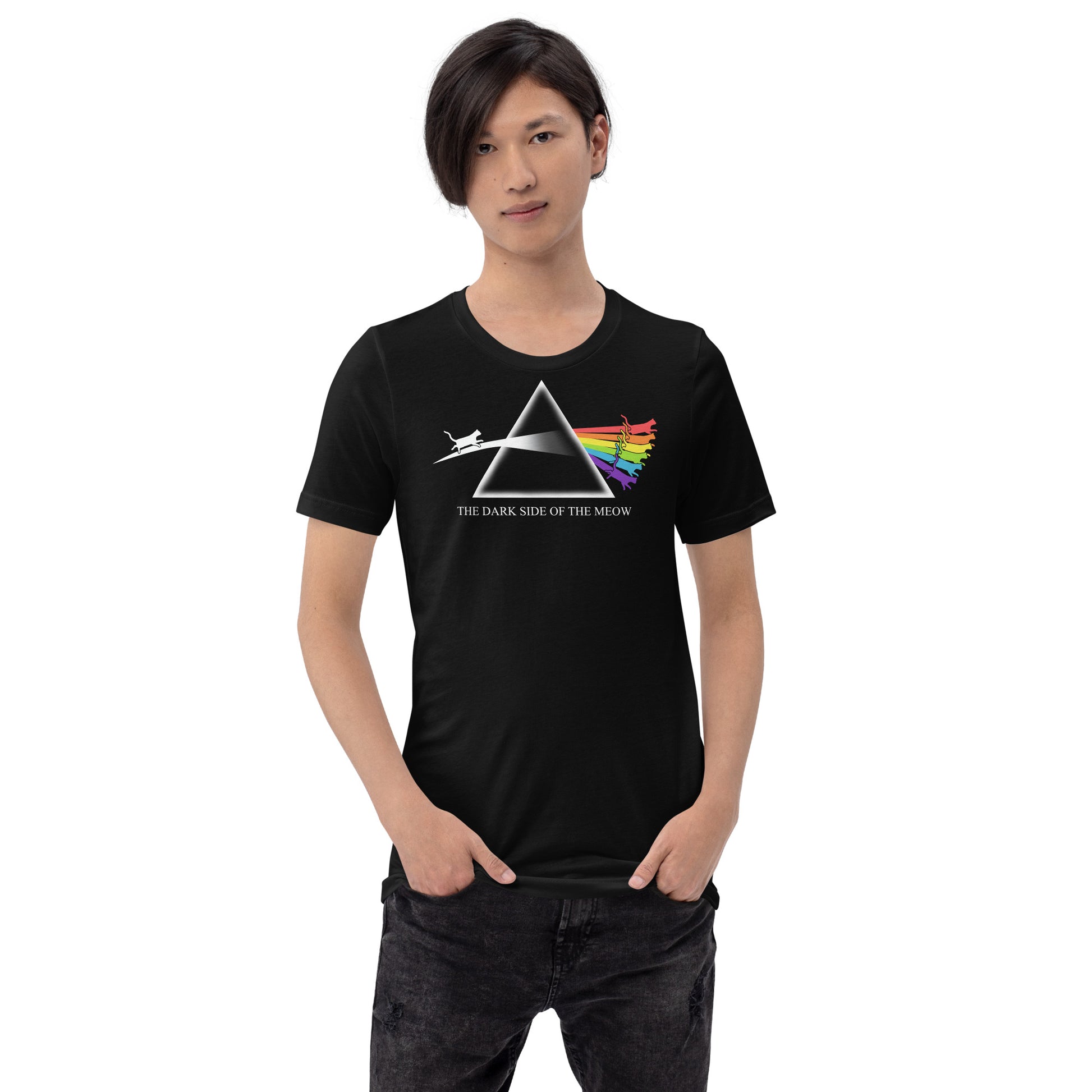 Dark Side of the Meow T-Shirt 5