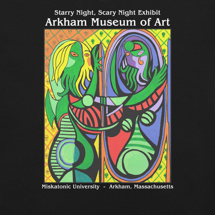 Arkham Musuem of Art Cthulhu T-Shirt Geek Nerd Advertise to Meta Book Prints Fantasy Prints