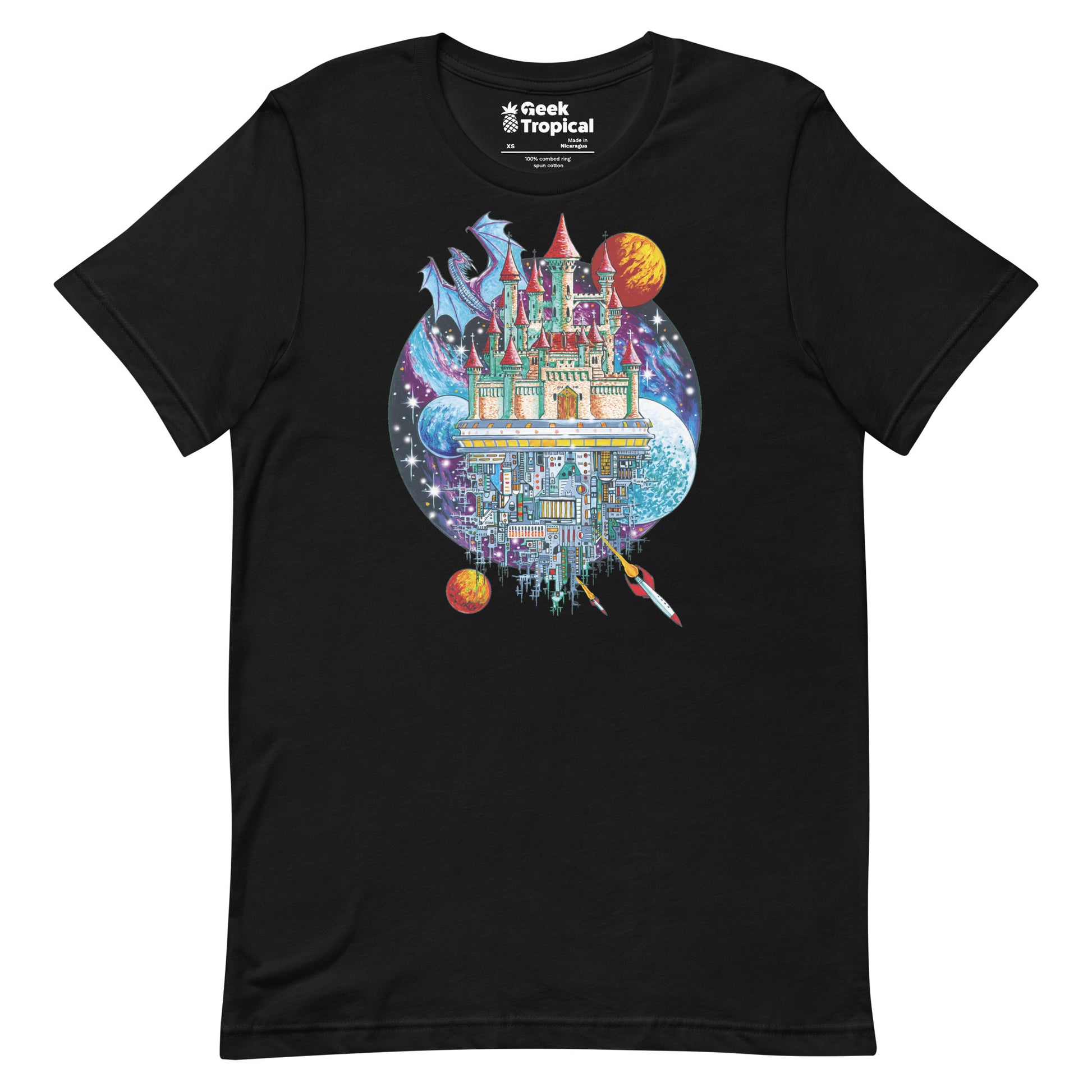 Castle Space City T-Shirt 1