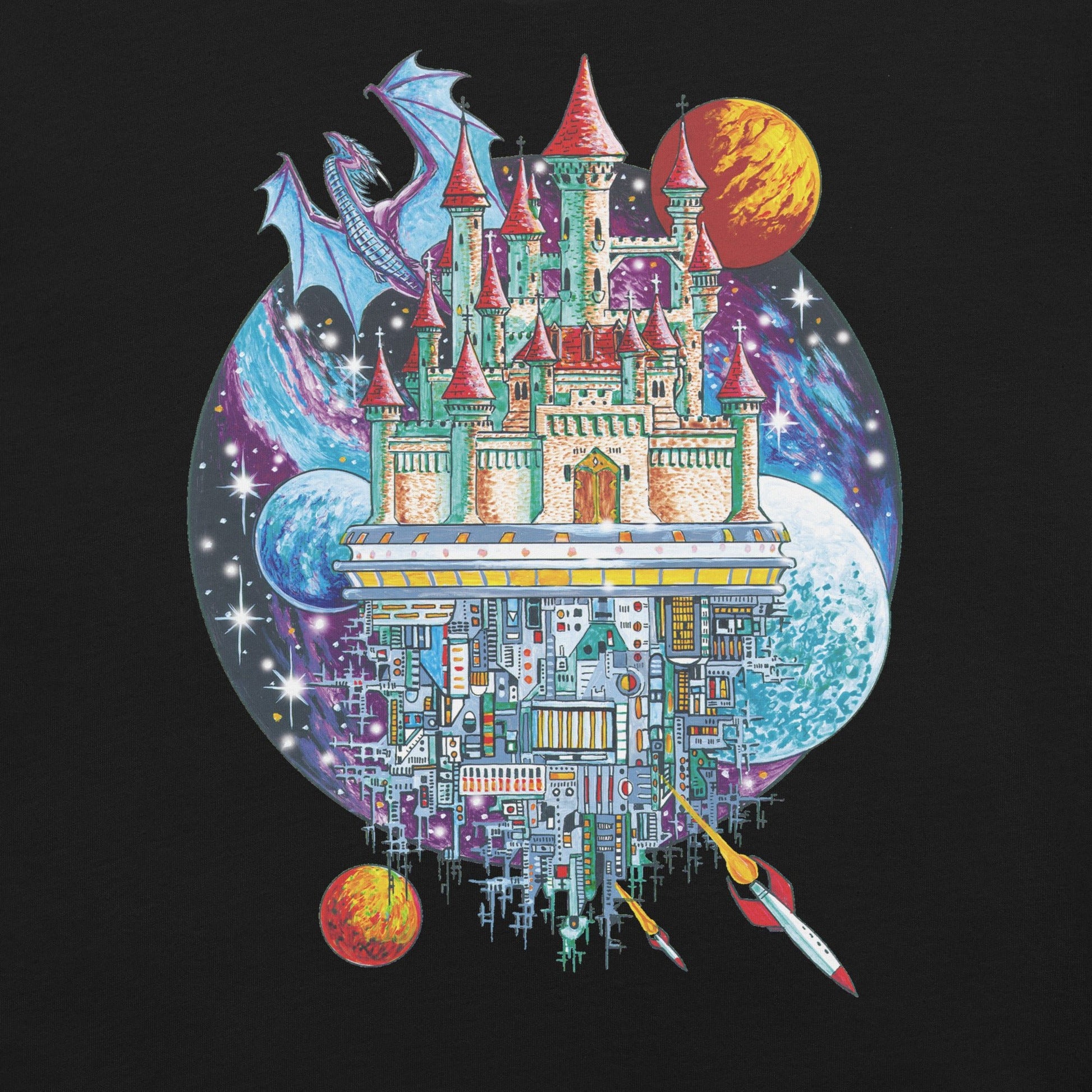 Castle Space City T-Shirt 2