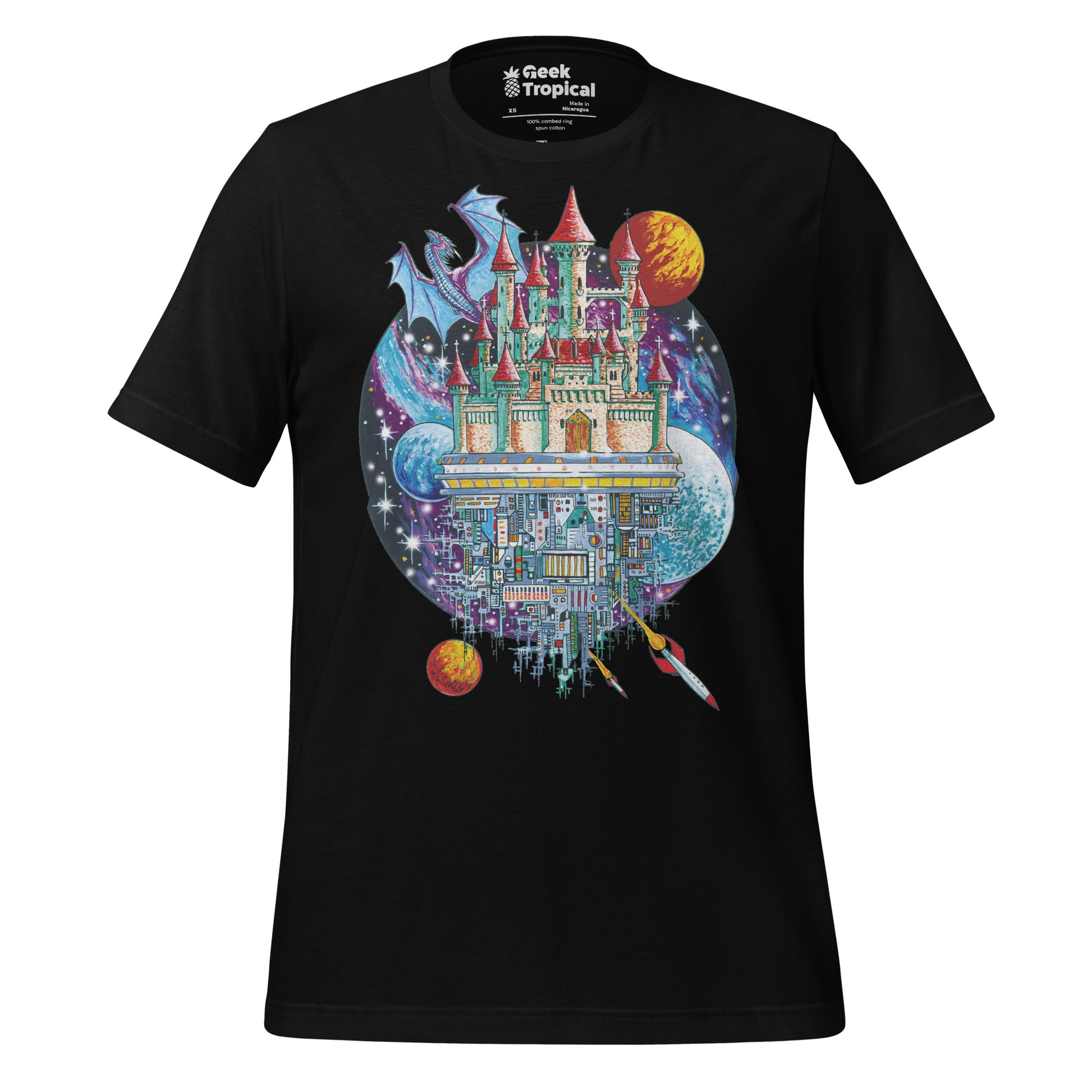 Castle Space City T-Shirt 4