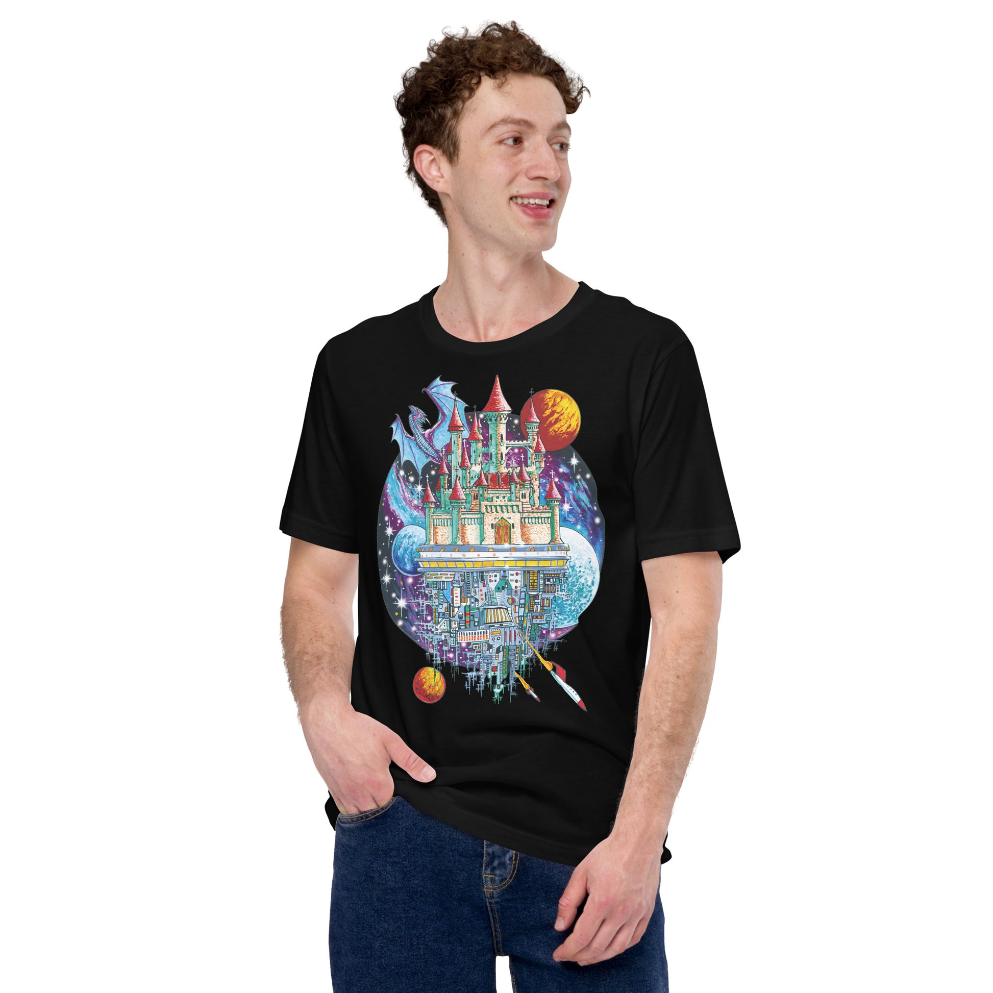 Castle Space City T-Shirt 6