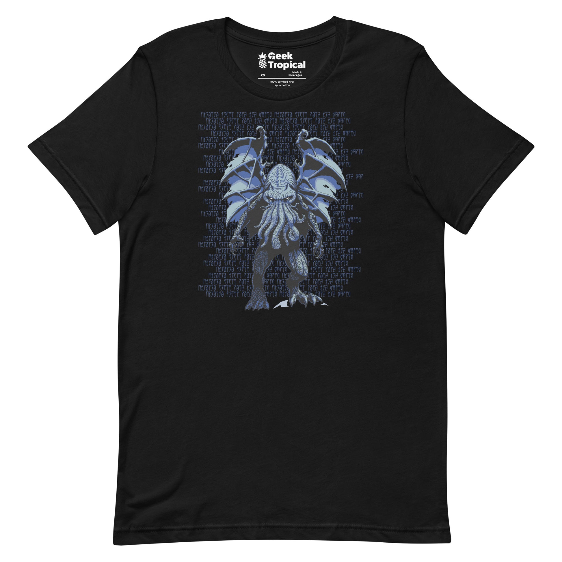 Blue Cthulhu T-Shirt 1