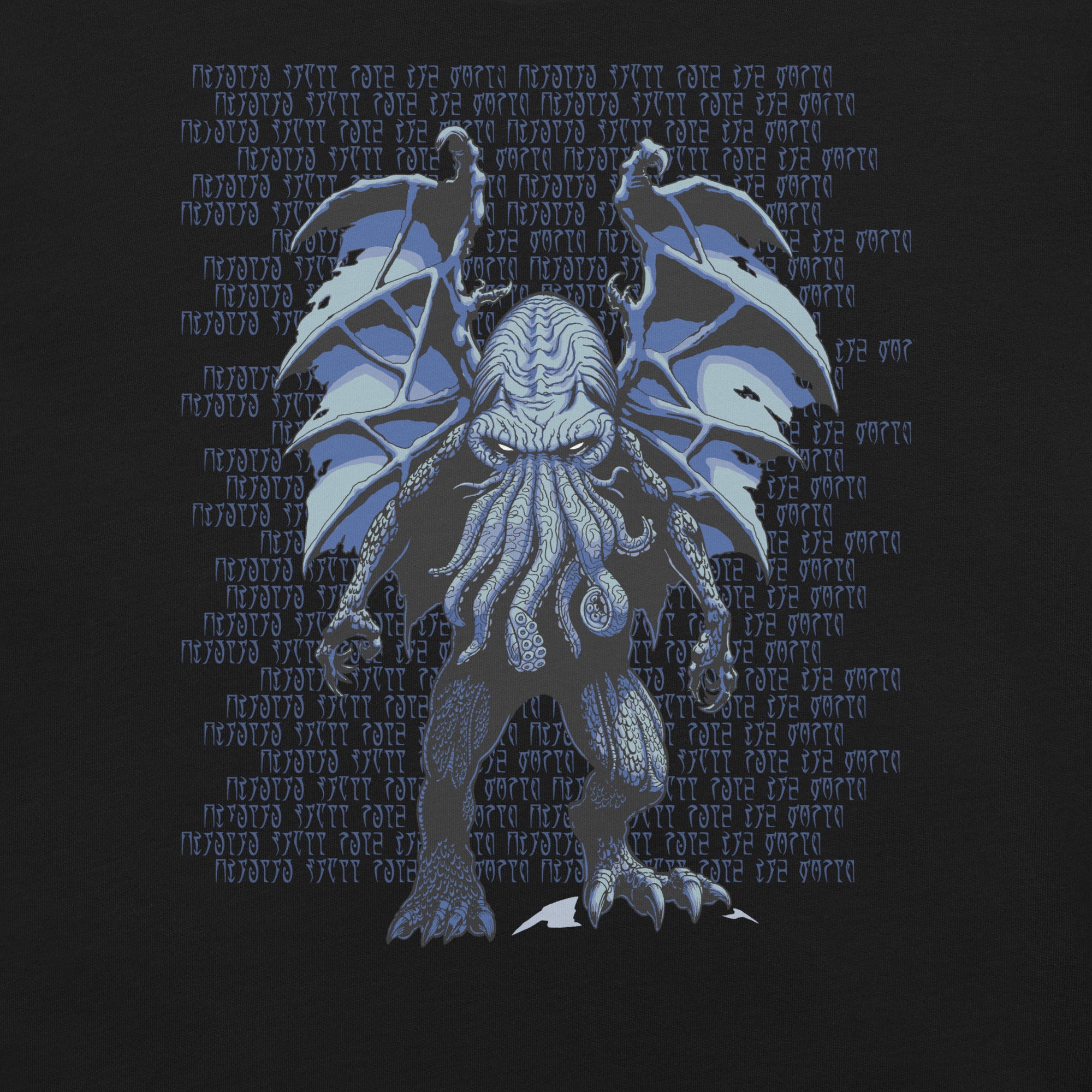 Blue Cthulhu T-Shirt 2