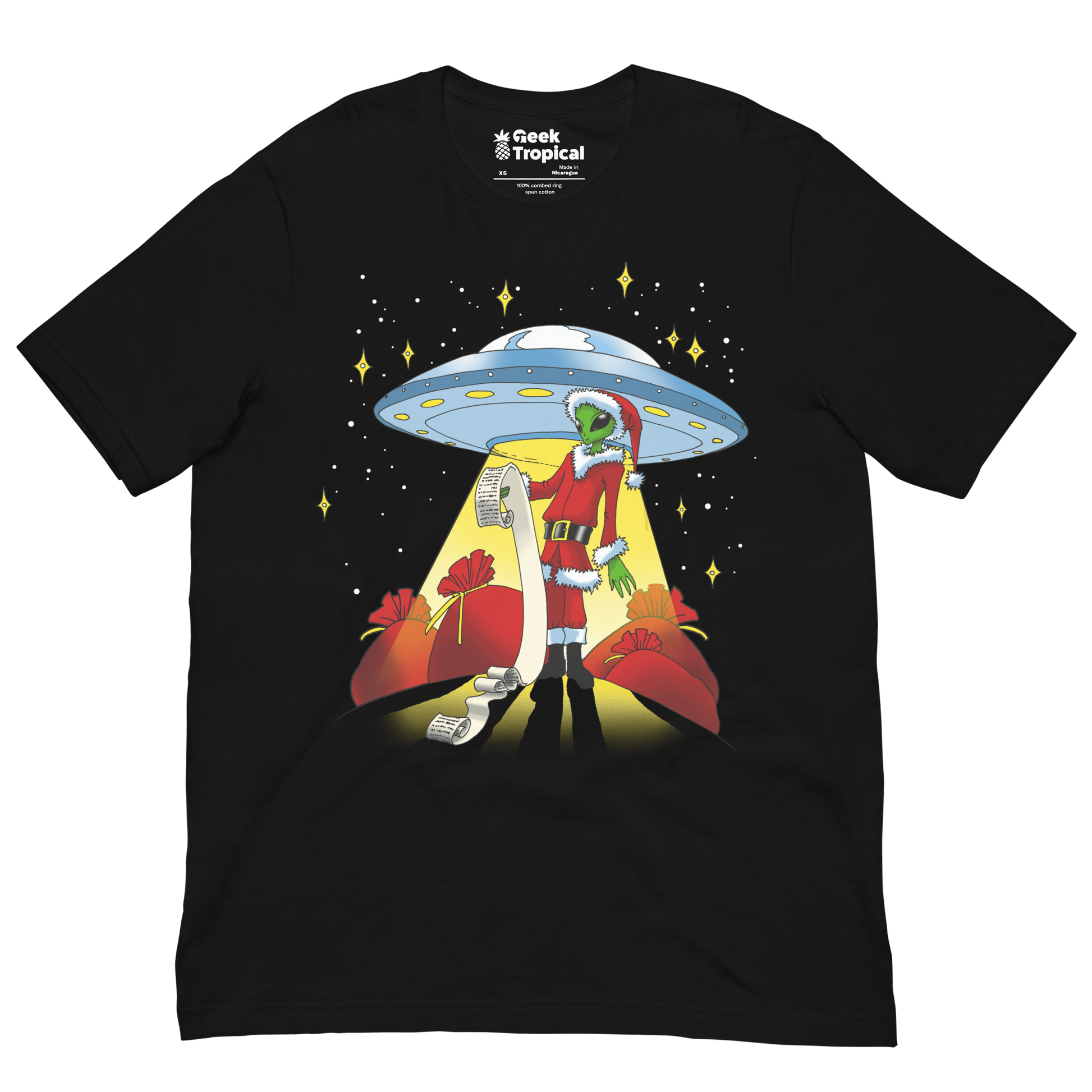 Alien Santa T-Shirt 6