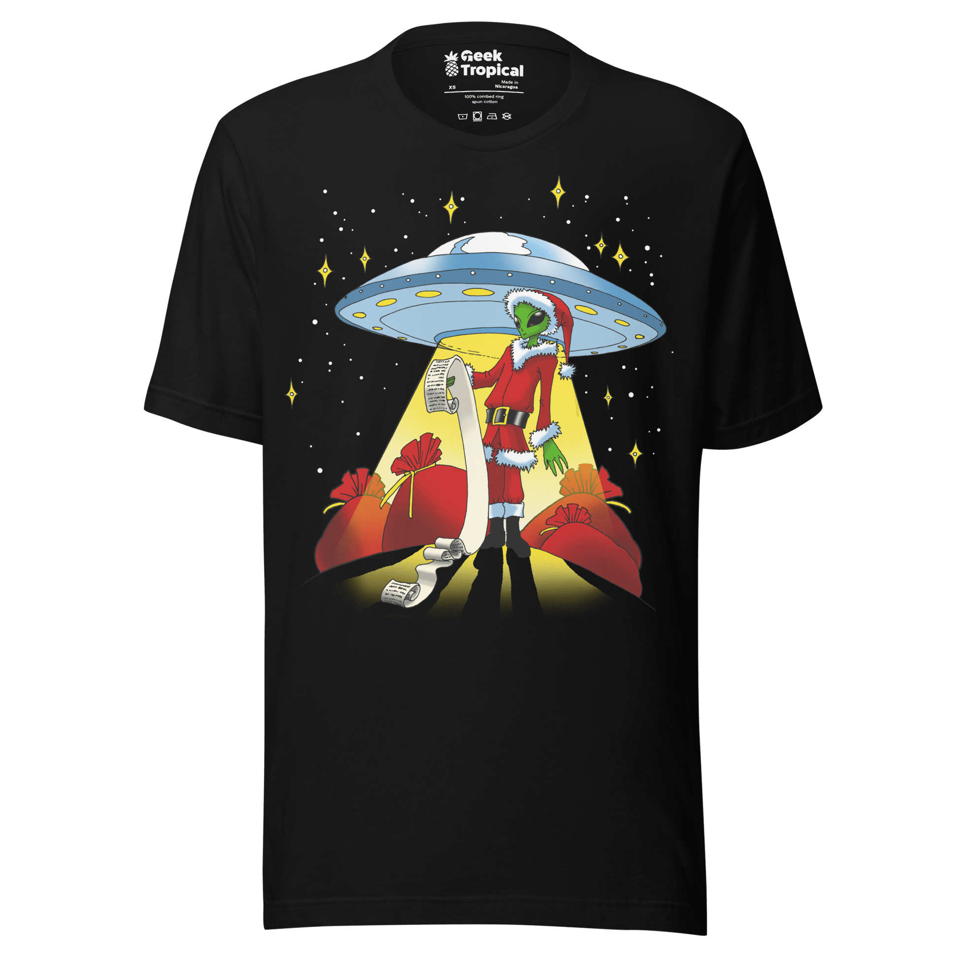 Alien Santa T-Shirt 7