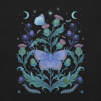 Thistle Home T-Shirt Geek Nerd Advertise to Meta Botany Print Design by Episodic