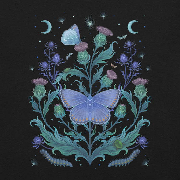 Thistle Home T-Shirt Geek Nerd Advertise to Meta Botany Print Design by Episodic