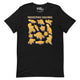 Prehistoric Cravings Dinosaur Chicken Nuggets T-Shirt Geek Nerd Advertise to Meta Design by Random Galaxy dinosaur print