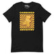 Combined Ancestry Dinosaur Nuggets T-Shirt Geek Nerd Advertise to Meta Animal Patterns Design by Random Galaxy