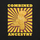 Combined Ancestry Dinosaur Nuggets T-Shirt Geek Nerd Advertise to Meta Animal Patterns Design by Random Galaxy