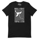 Roll First Think Later Dnd Dragons T-Shirt Geek Nerd Advertise to Meta dnd & rpg print Elle