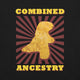 Combined Ancestry Dinosaur Chicken Nugget T-Shirt Geek Nerd Advertise to Meta Animal Patterns Design by Random Galaxy