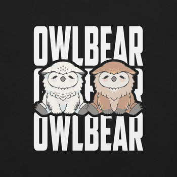 Dnd Owlbears T-Shirt Geek Nerd Advertise to Meta Animal Patterns Design by Ardi Tong