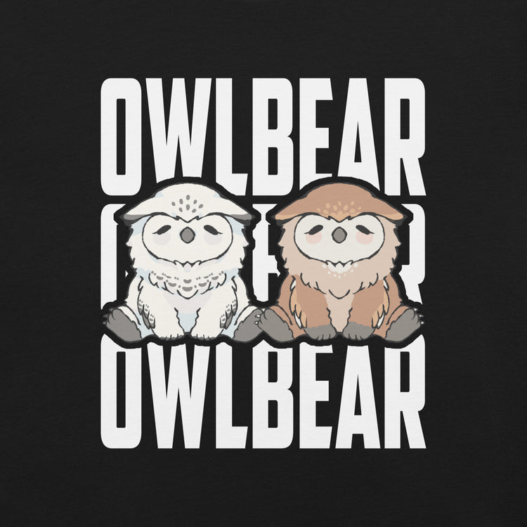 Dnd Owlbears T-Shirt Geek Nerd Advertise to Meta Animal Patterns Design by Ardi Tong
