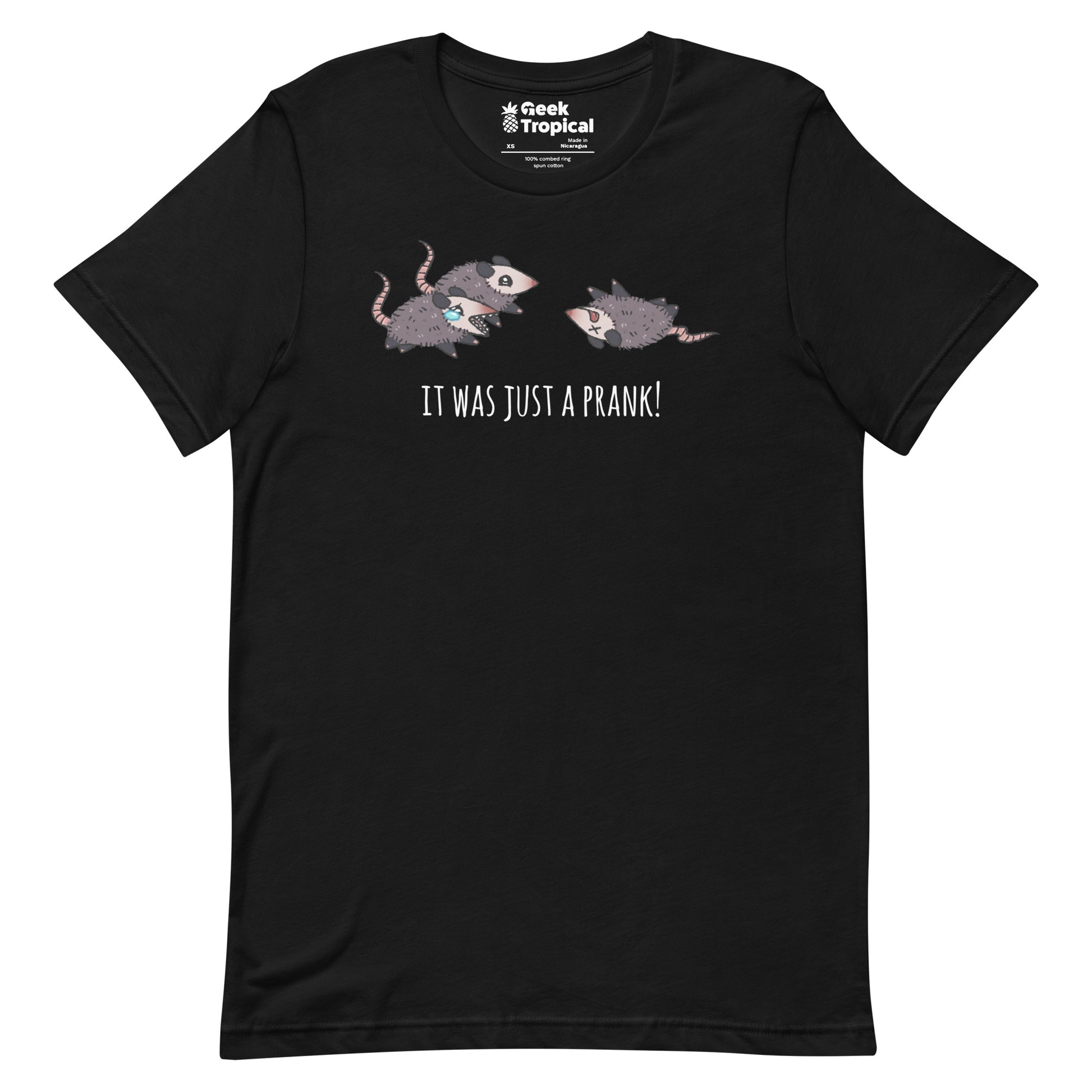 It Was Just A Prank Possum T-Shirt 1
