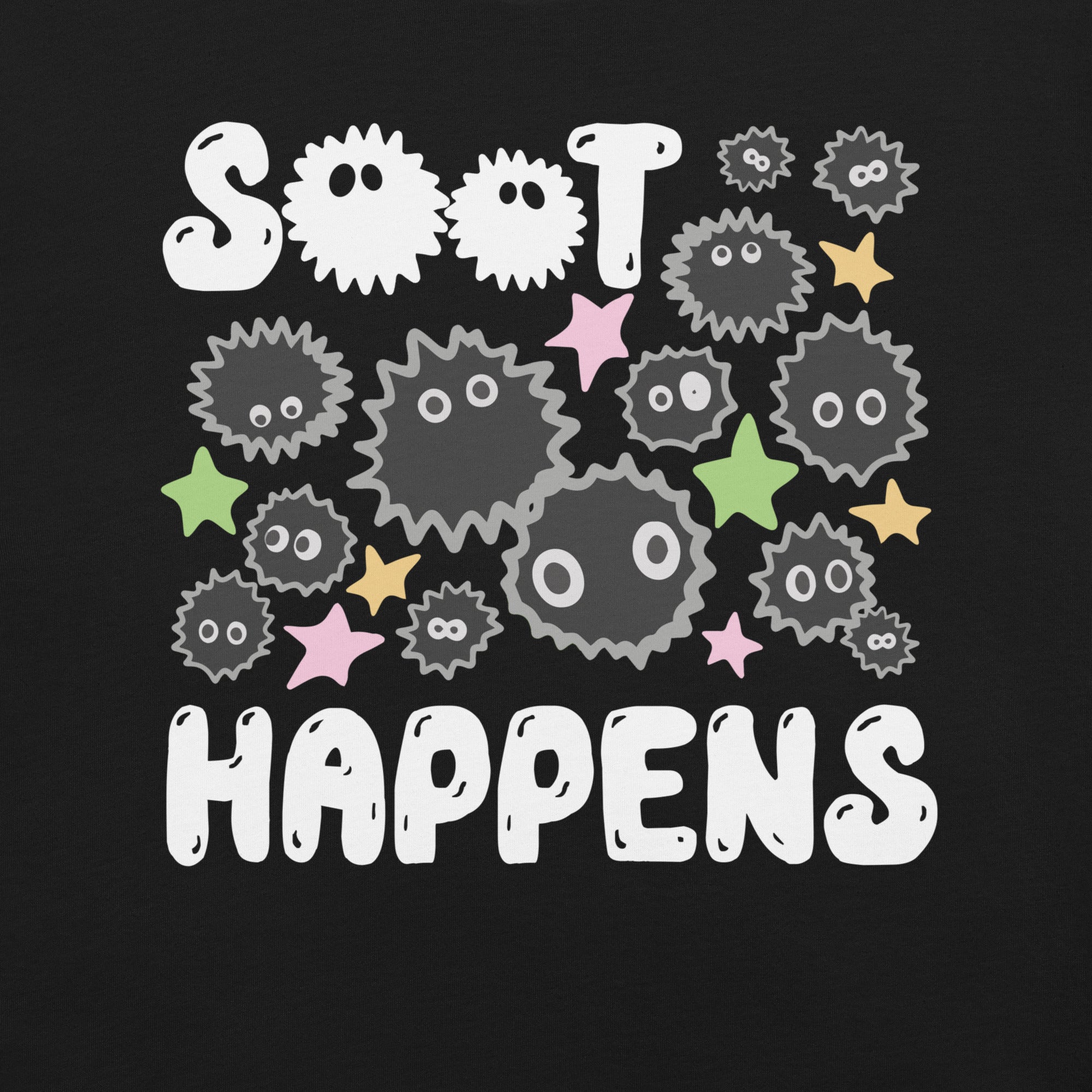 Soot Happens Sootsprites Anime T-Shirt 2