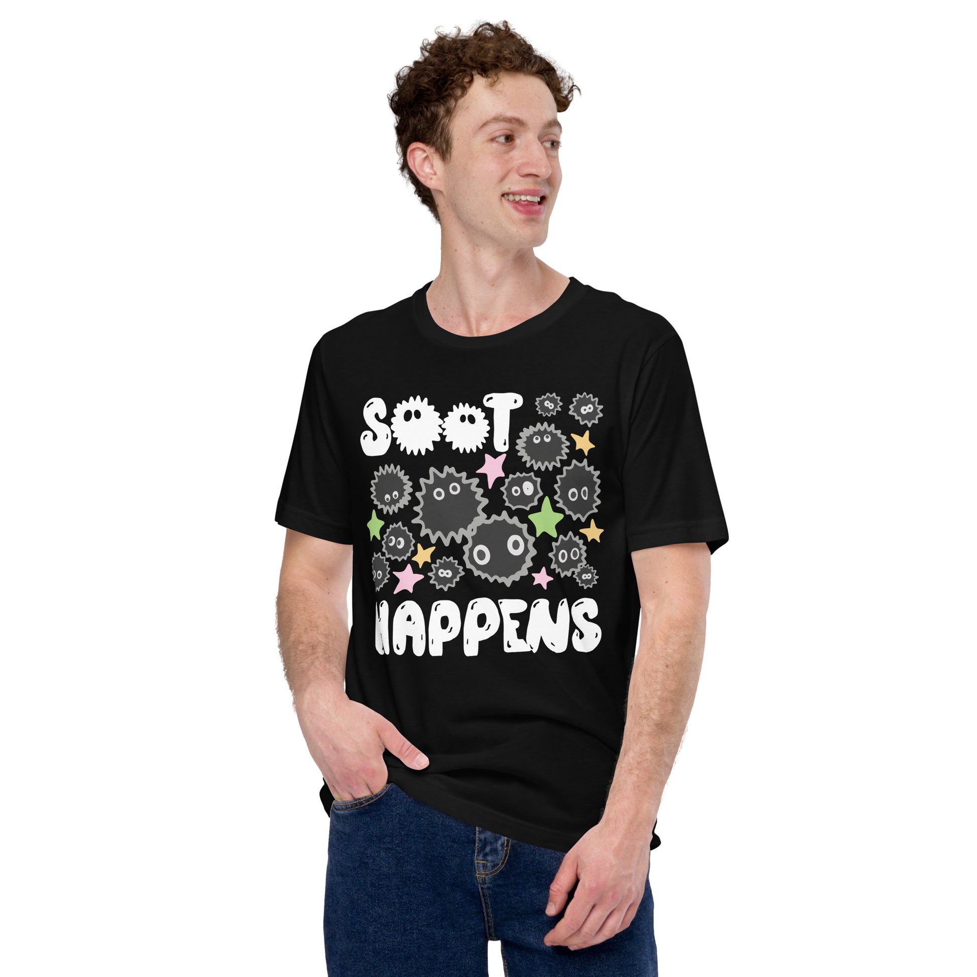 Soot Happens Sootsprites Anime T-Shirt 5