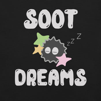 Sootdreams Sootsprite Anime T-Shirt Geek Nerd Advertise to Meta Anime Design by Heather Davenport