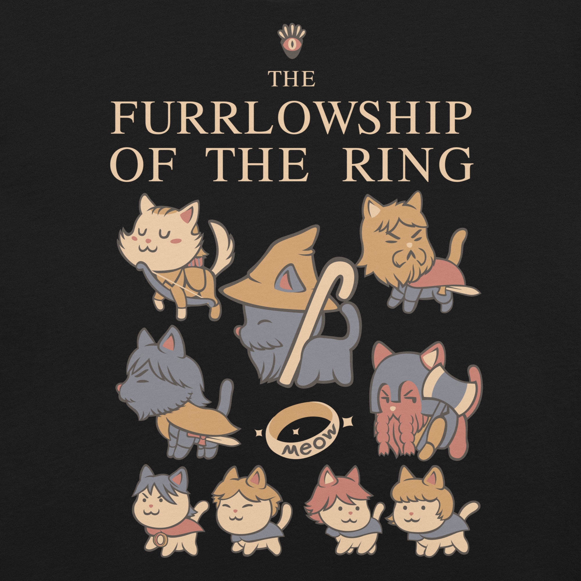 The Furrlowship of the Ring T-Shirt 2