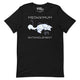 Meowximum Entanglement T-Shirt Geek Nerd Advertise to Meta Animal Patterns Design by Claire Murphy