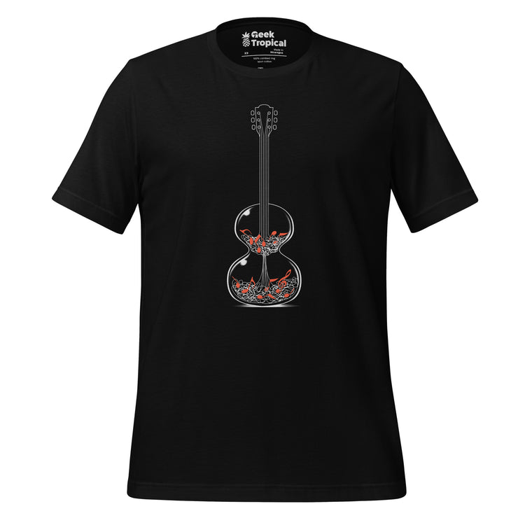 Tempo Musical Notes T-Shirt Geek Nerd Advertise to Meta Design by Tobe Fonseca FLOW DESC WRITING