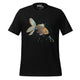 Golden Fish Scuba Diver T-Shirt Geek Nerd Advertise to Meta Animal Patterns Design by Tobe Fonseca