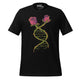 Flower DNA T-Shirt Geek Nerd Advertise to Meta Botany Print Design by Tobe Fonseca