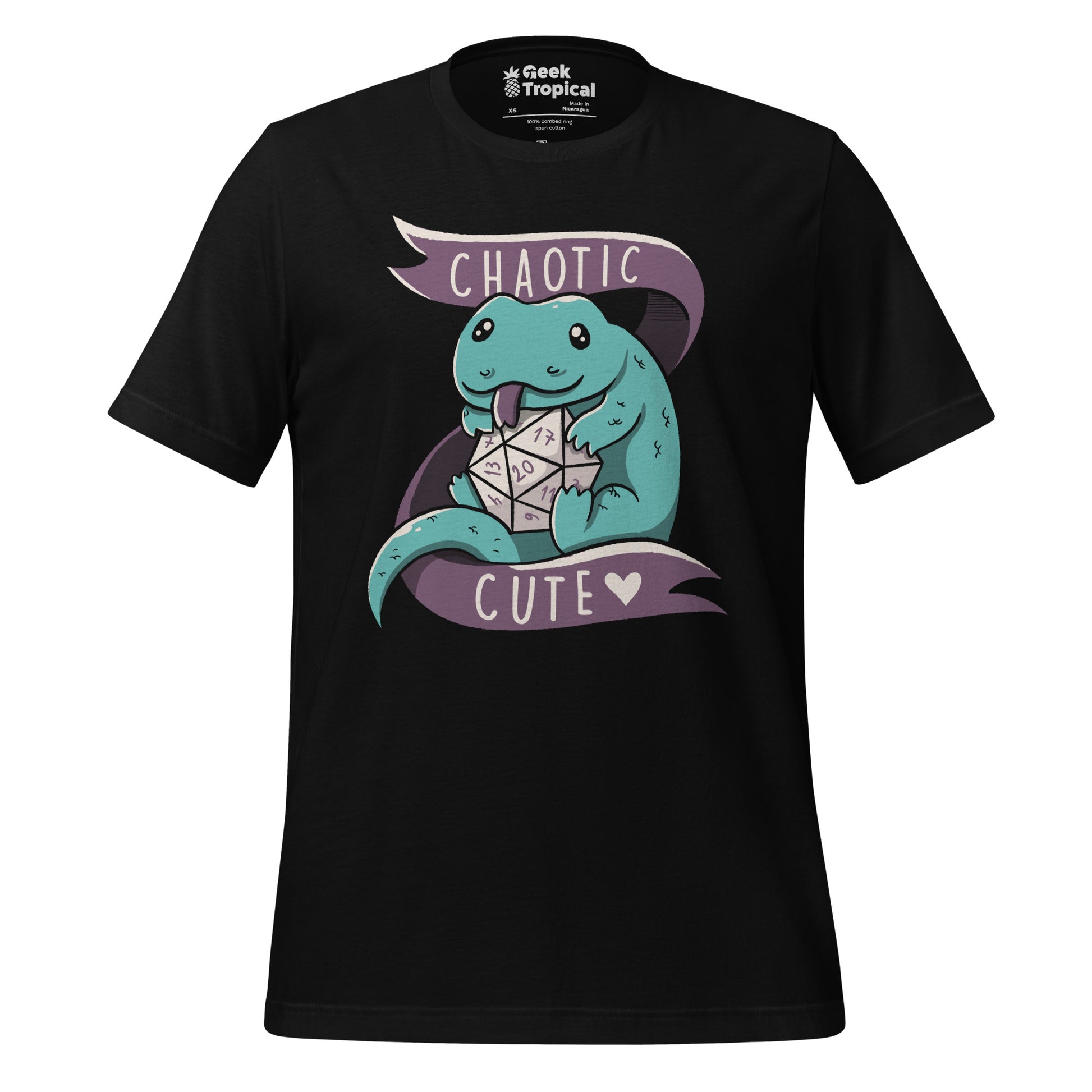 Chaotic Cute RPG Dragon T-Shirt 4