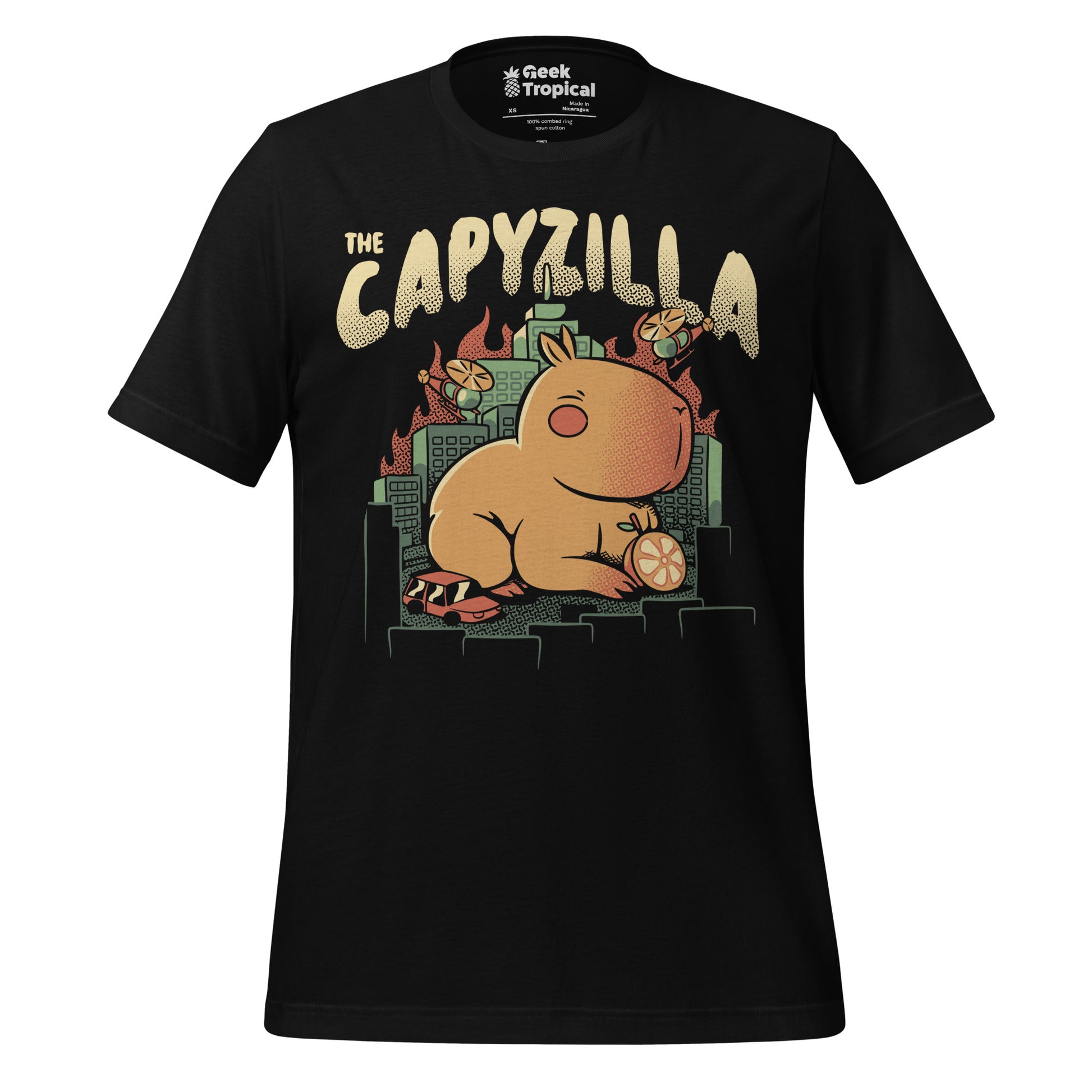 Capyzilla Kawaii Monster T-Shirt 4