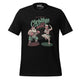 Christmas Figther Jesus vs Santa Claus T-Shirt Geek Nerd Advertise to Meta Christmas Print Design by Tobe Fonseca