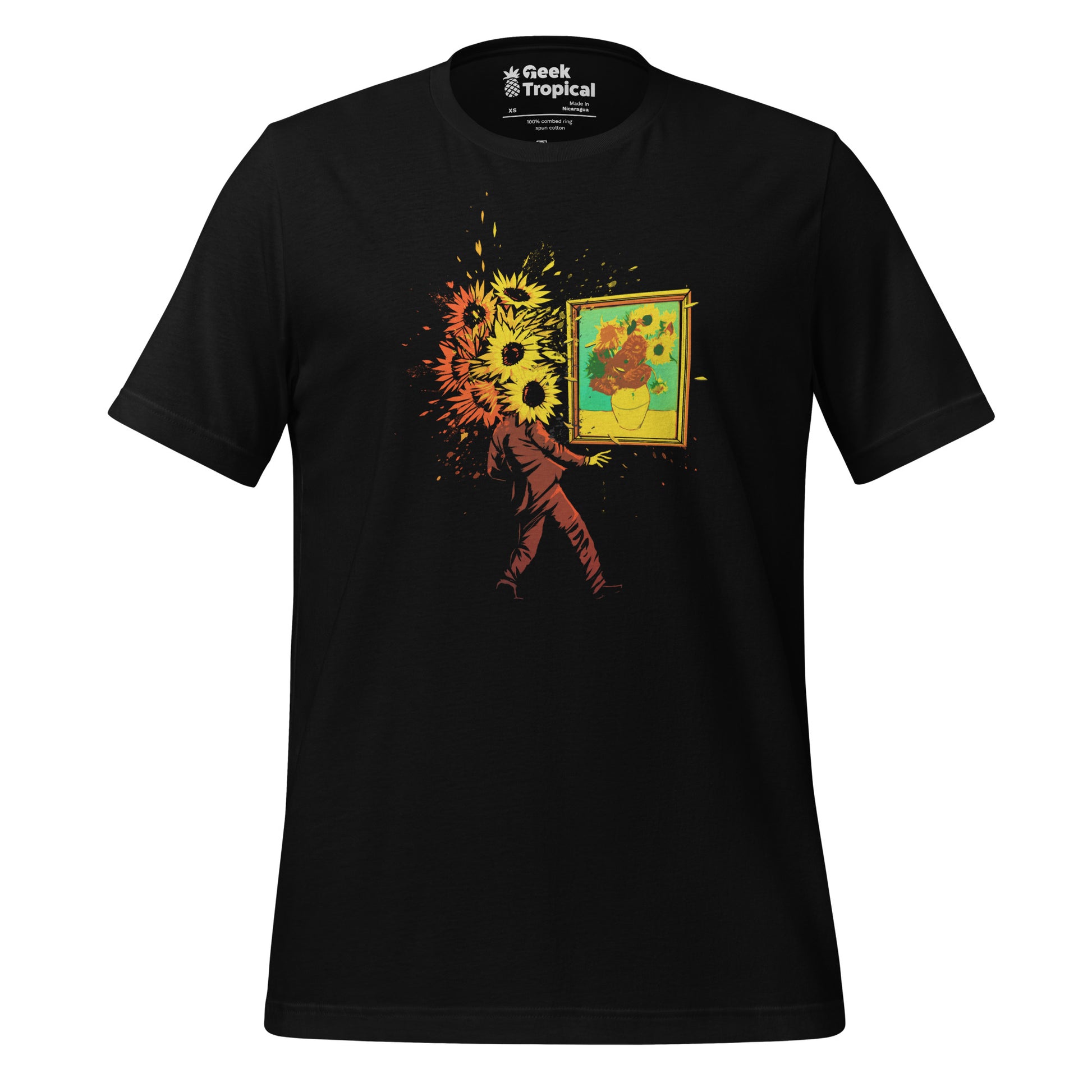 Sunflowers Van Gogh T-Shirt 4