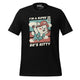 Vintage Kitty Video Game T-Shirt Geek Nerd Advertise to Meta Animal Patterns Design by Tobe Fonseca