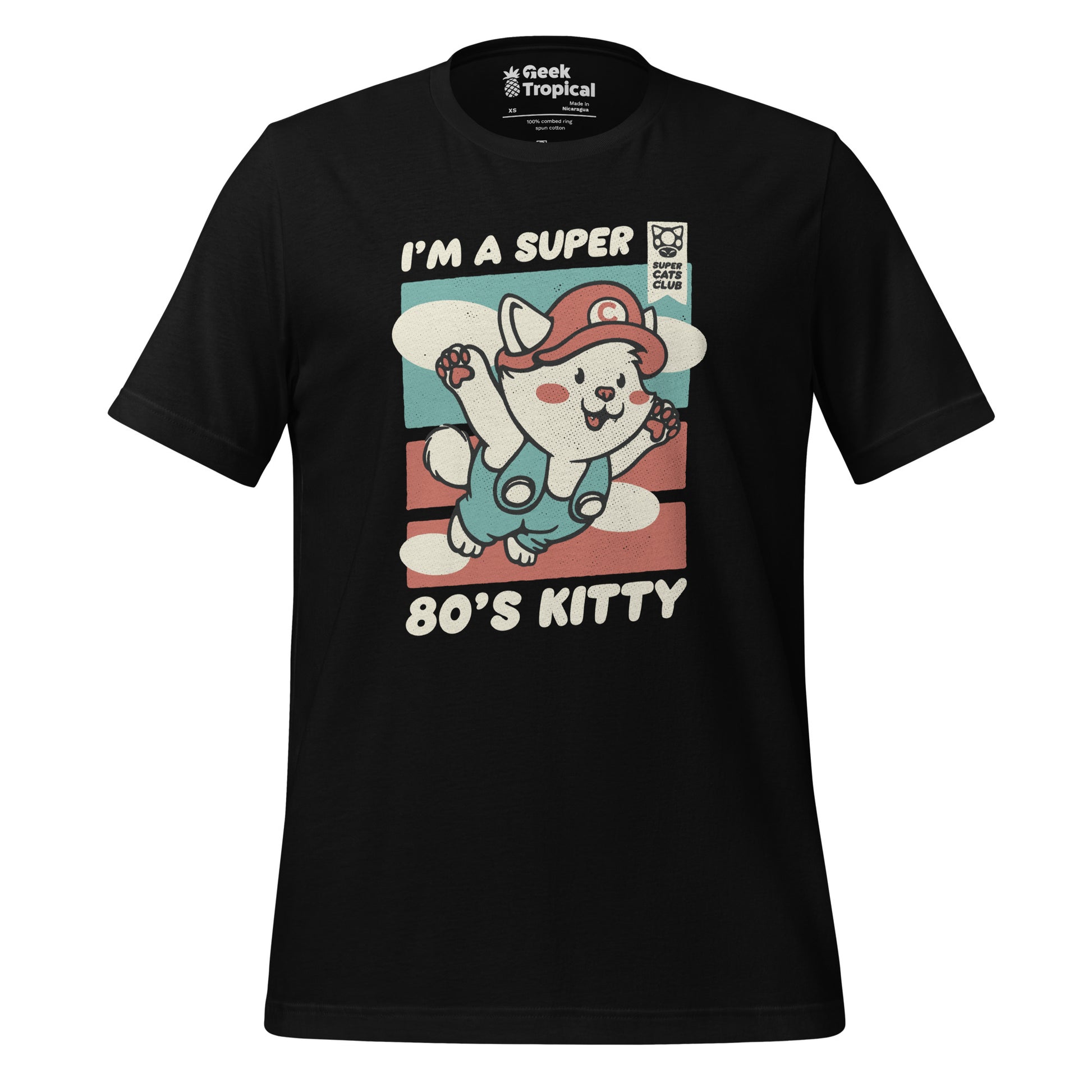 Vintage Kitty Video Game T-Shirt 4