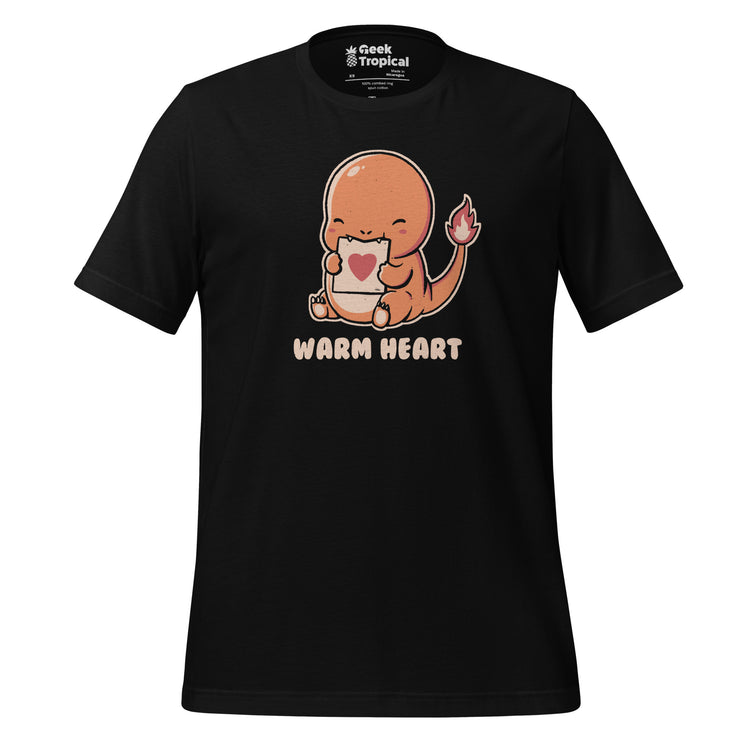 Warm Heart T-Shirt Geek Nerd Advertise to Meta Design by Tobe Fonseca FLOW DESC WRITING