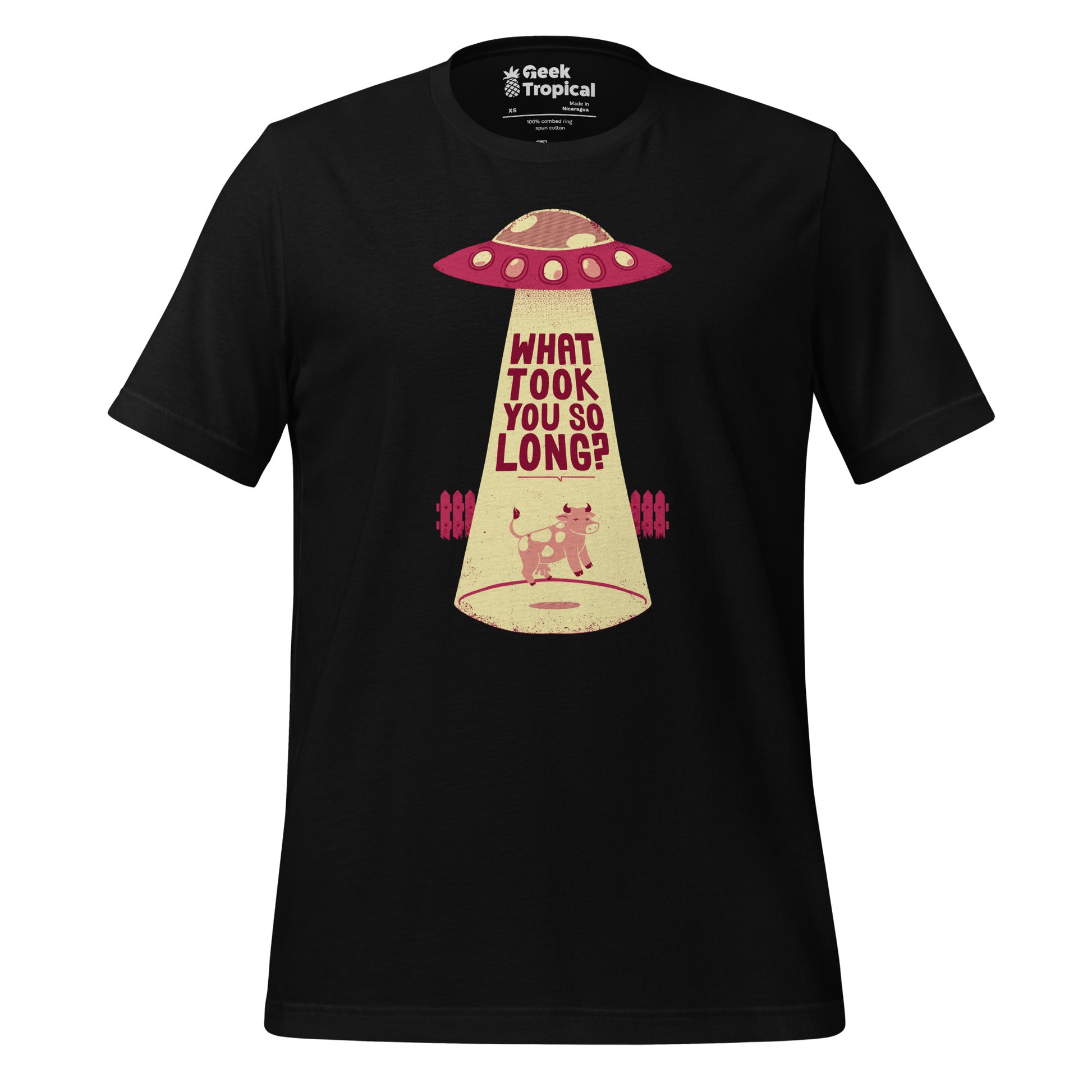 Why Did You Took So Long UFO T-Shirt 4