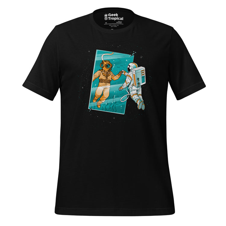 The Other Side of The Mirror T-Shirt Geek Nerd Advertise to Meta Design by Tobe Fonseca FLOW DESC WRITING