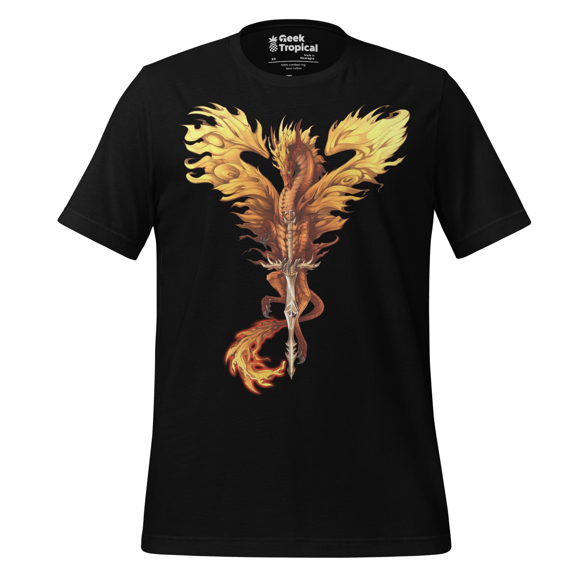 Dragonblade Flameblade T-Shirt 4