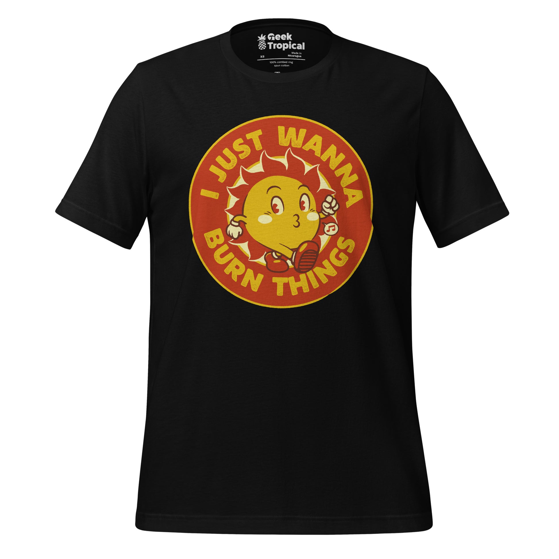 I Just Wanna Burn Things Sun T-Shirt 4