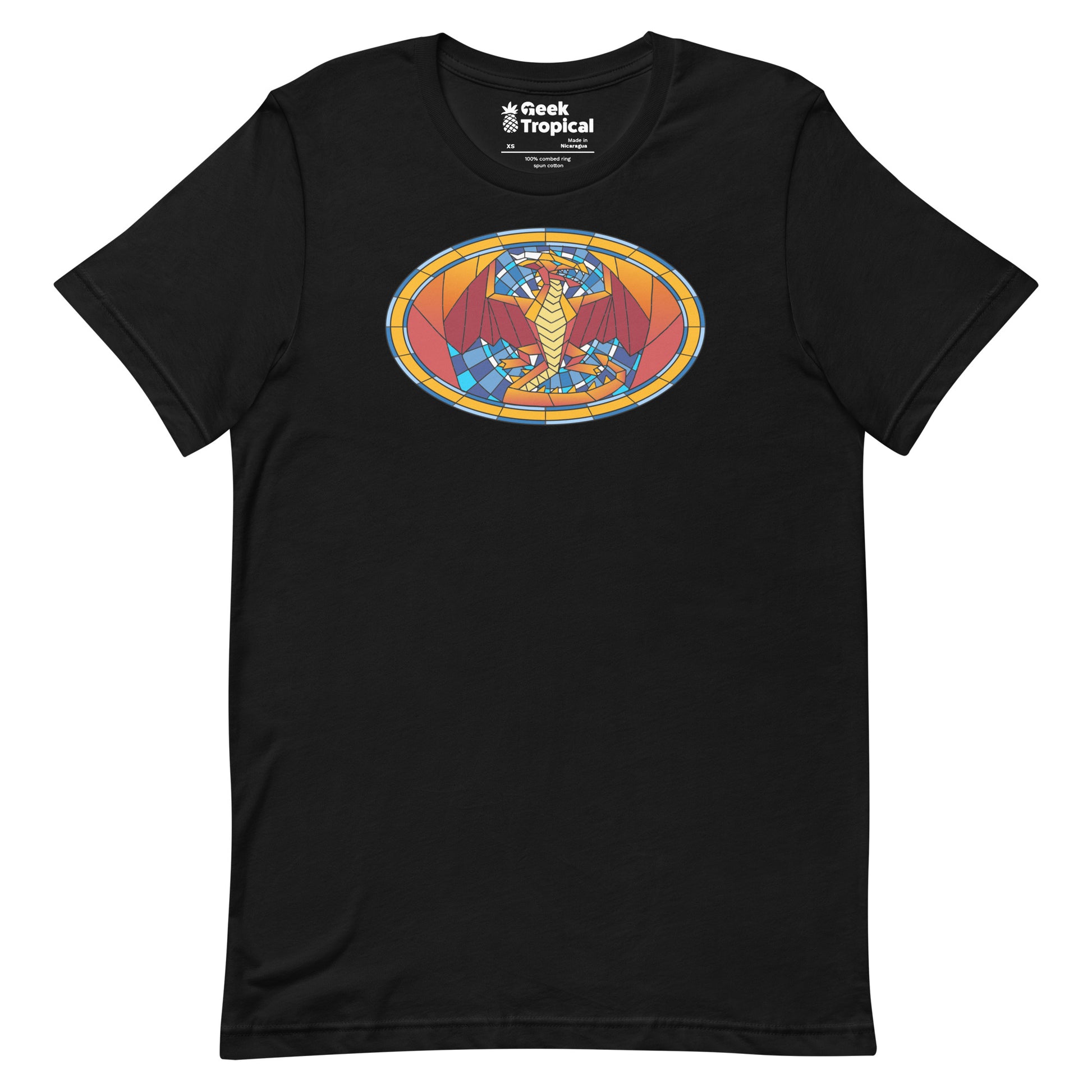 Dragon Stained Glass T-Shirt 1