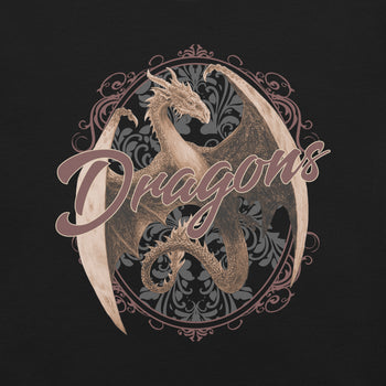 Nerdy Gothic Dragon T-Shirt