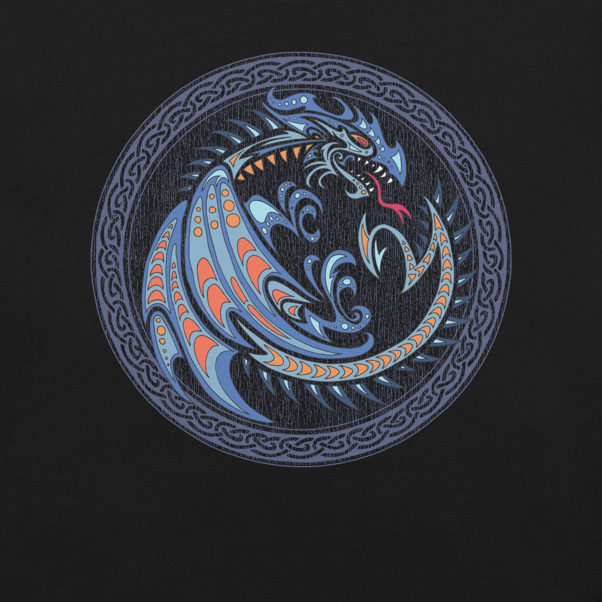 Tribal Dragon Crest T-Shirt 2