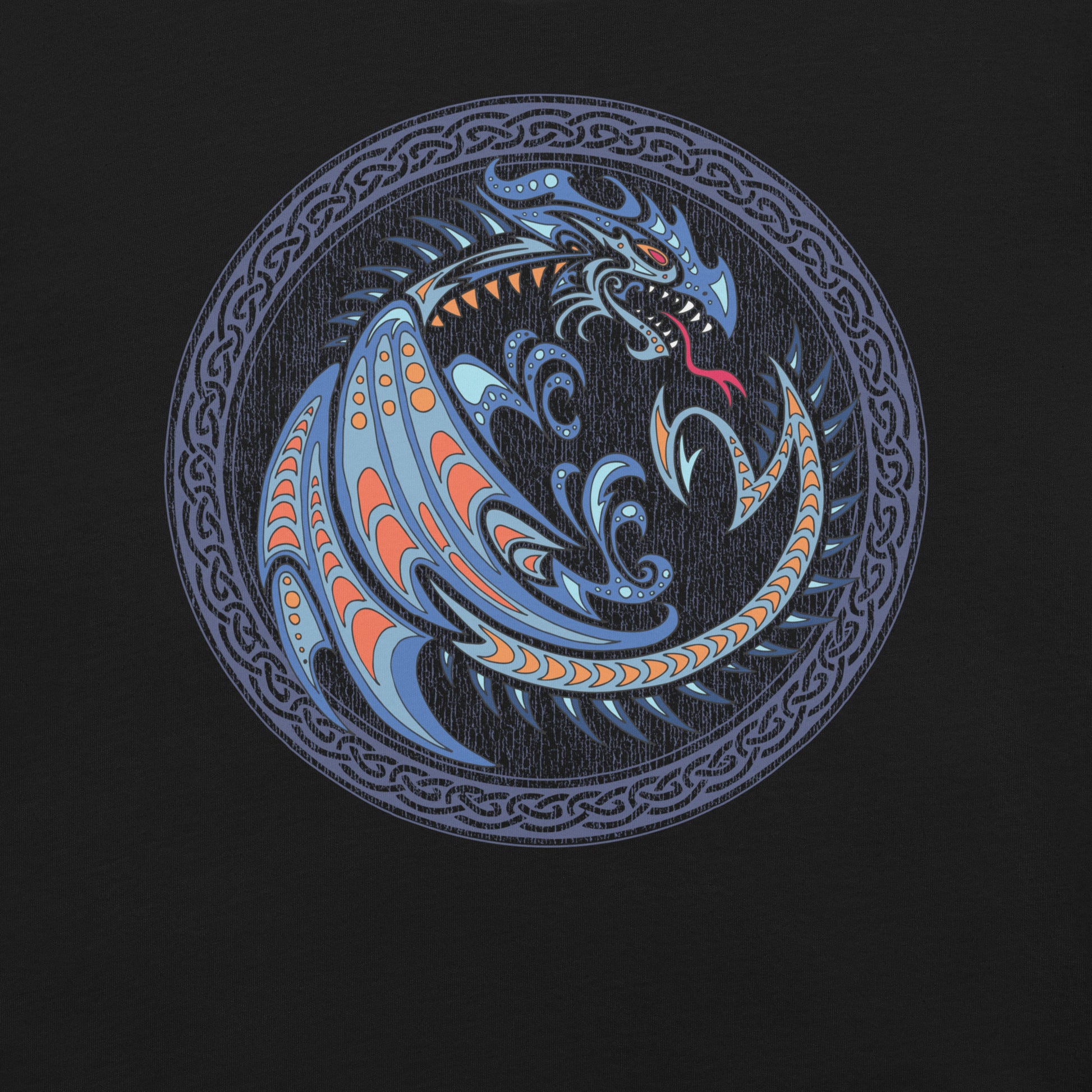Tribal Dragon Crest T-Shirt 2