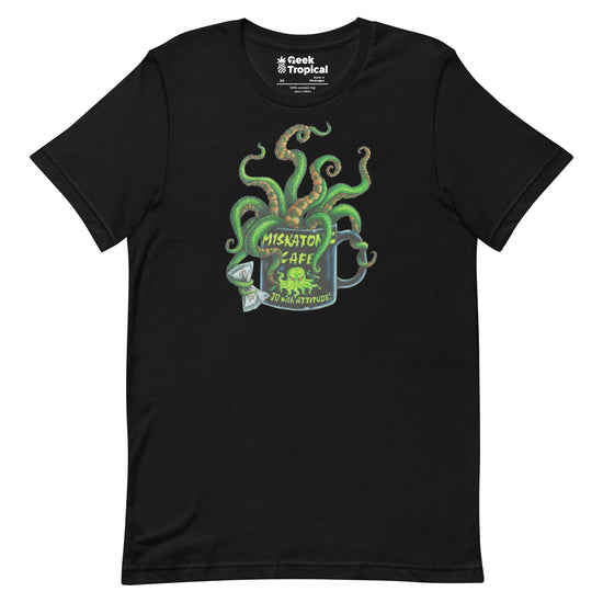 Nerdy Miskatonic Cafe T-Shirt