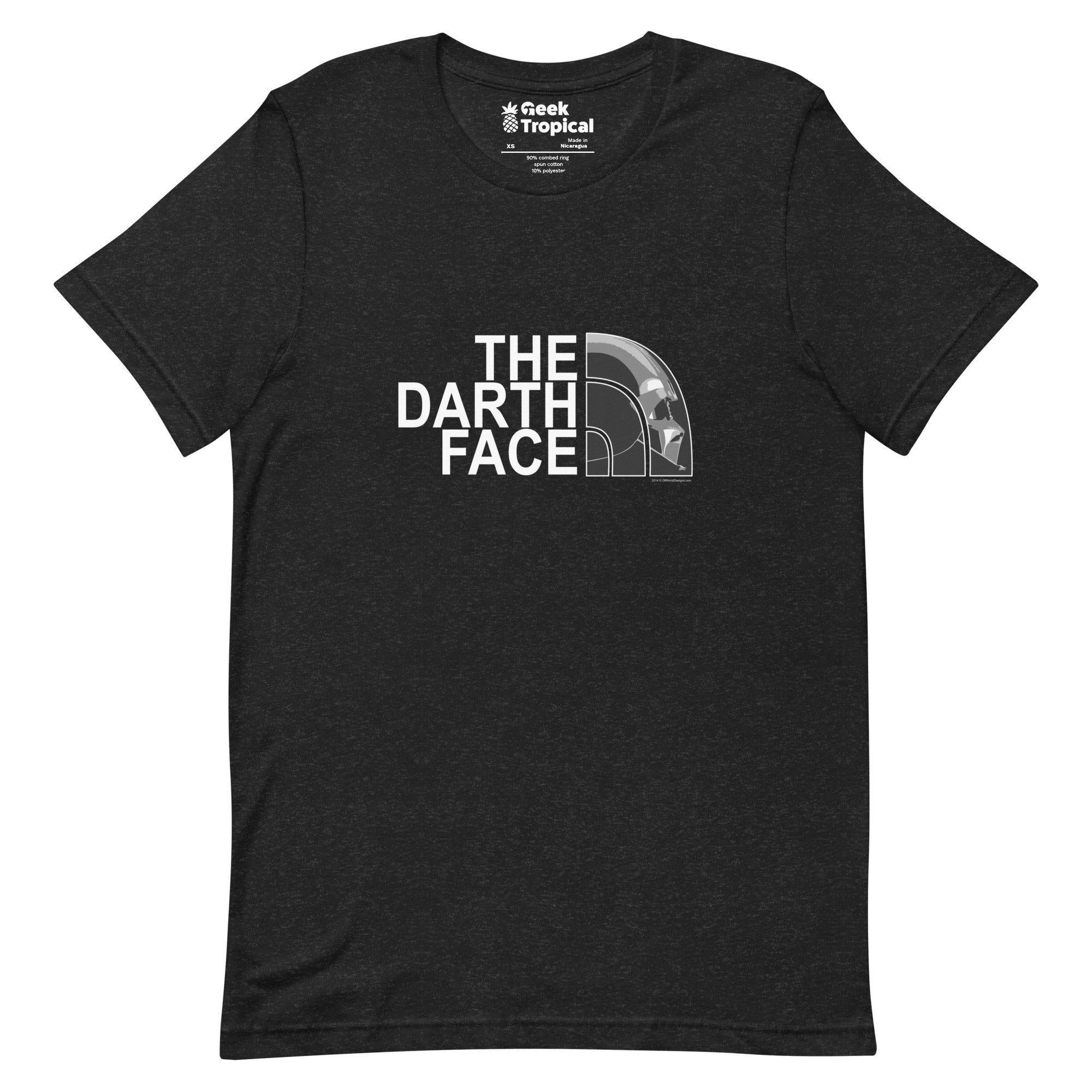 The Dark Face T-Shirt Geek Nerd Design by Tobe Fonseca Gpt - No - Tags