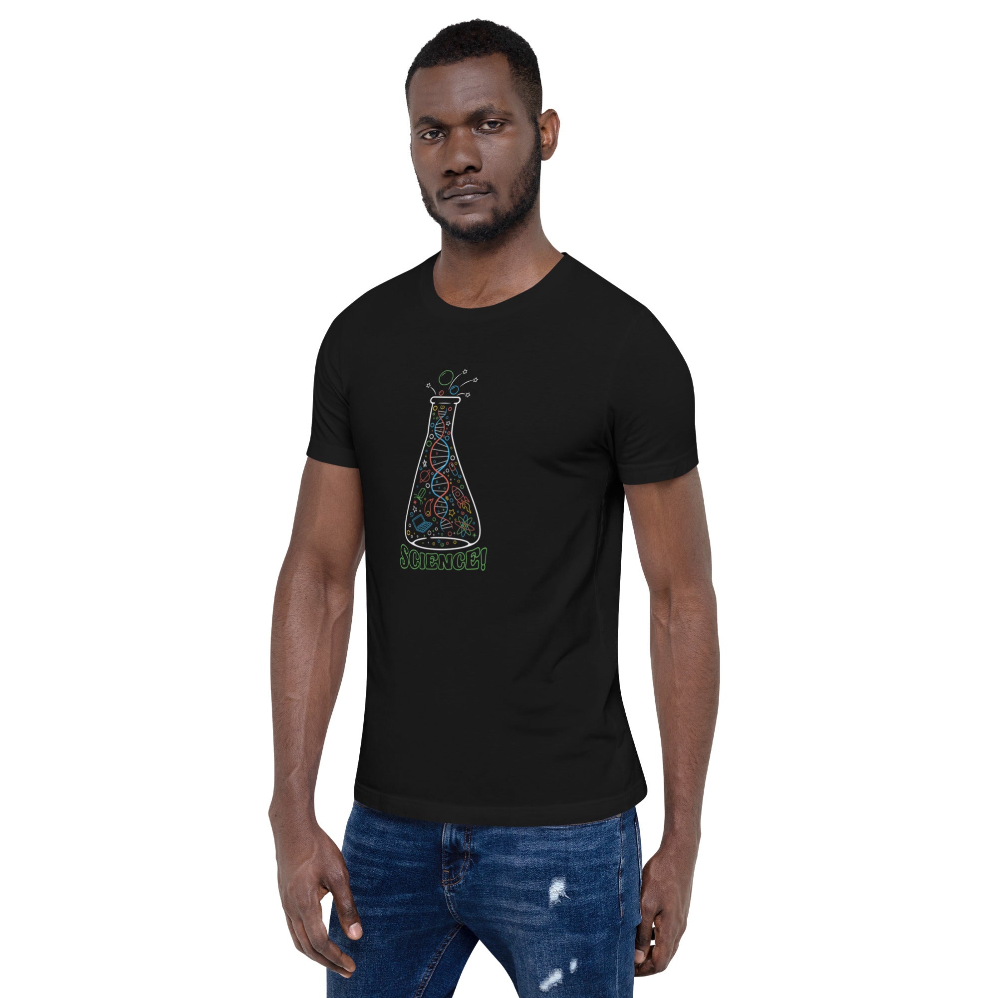 Always Science T-Shirt Geek Nerd Design by Tobe Fonseca FLOW DESC WRITING science print