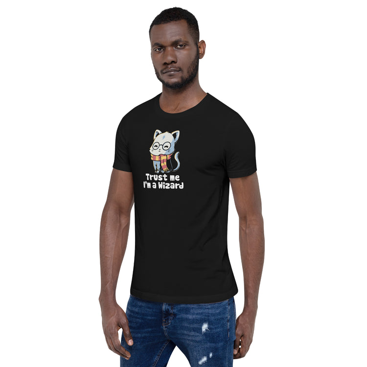Trust me I'm A Wizard T-Shirt Geek Nerd Advertise to Meta Design by Tobe Fonseca dnd & rpg print